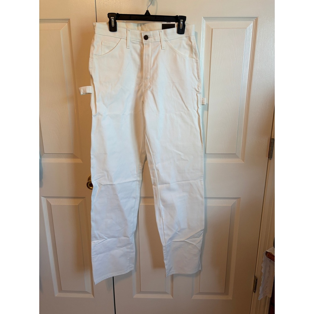 Dickies Sherwin Williams Relaxed Fit Utility Painter Pants White 30x34 NWT